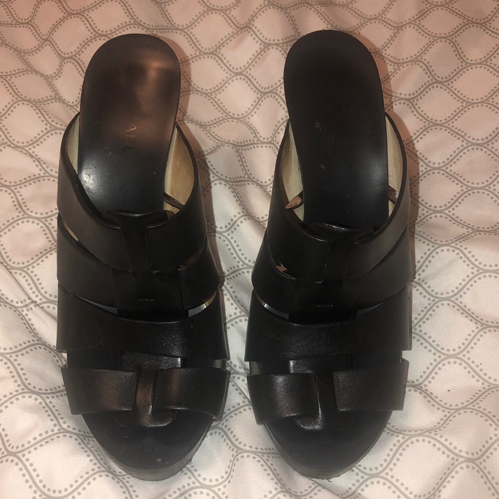 Michael Kors black shoes, size 8-they run small, either 7 or 7.5